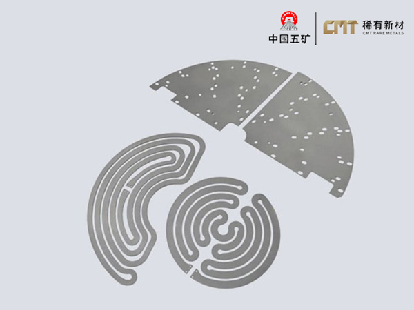 Thể phát nhiệt MOCVD từ wolfram và rhenium